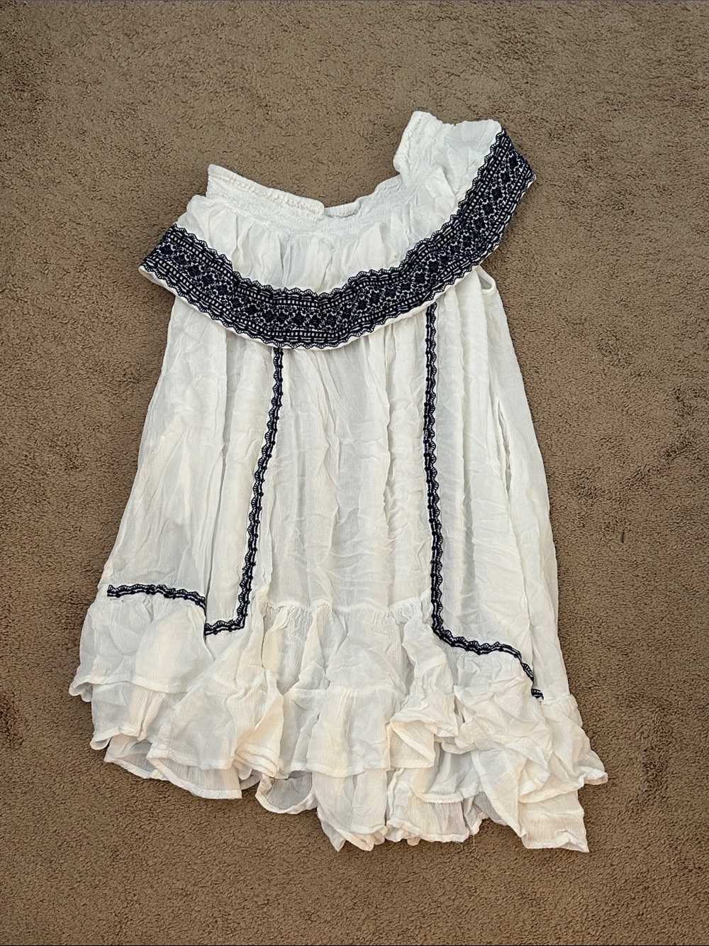 Niche & Michette One Shoulder Dress